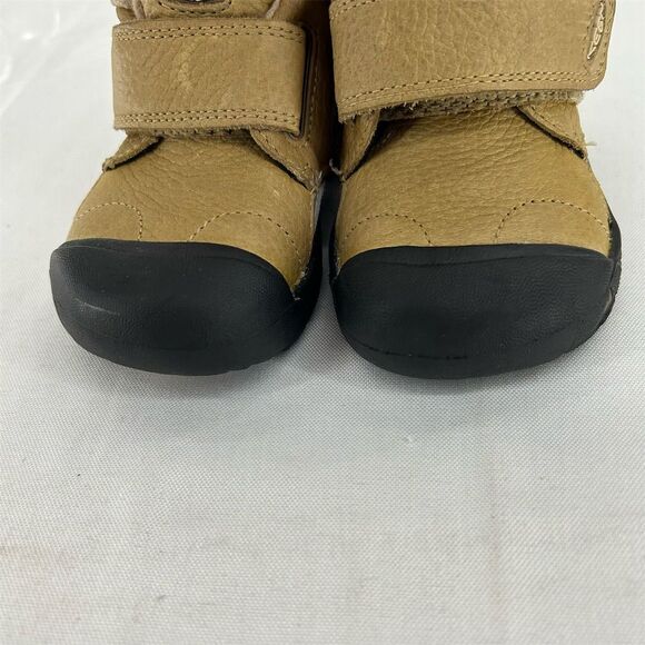 KEEN Toddler Ankle Boots Size 6 Beige Waterproof Insulated Winter Unisex Boy - Picture 9 of 11